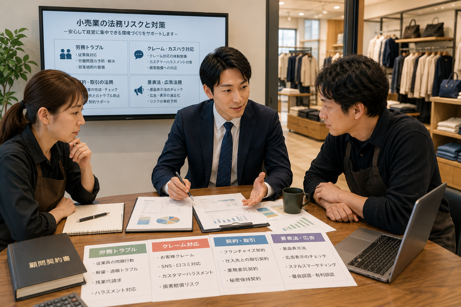店舗トラブルを利益流出に変えないパートナー